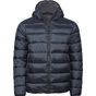 tee jays Lite hooded jacket navy