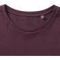 Russell Pure Organic T homme rouge vin