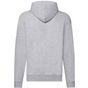 fruit of the loom Classic Hooded Sweat Jacket heather_grey