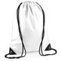 Bagbase Sac à dos cordelettes premium white