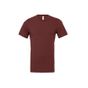 Bella Unisex heather cvc short sleeve tee heather_cardinal