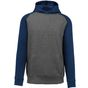 ProAct Sweat-shirt capuche bicolore enfant grey_heather/sporty_navy