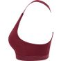 Tombo Medium impact core bra deep_burgundy