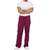 Dickies Medical Pantalon à cordon de serrage à taille standard unisexe wine