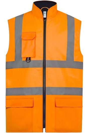 Image produit  Bodywarmer rembourré haute visibilité