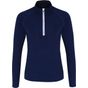 TriDri Performance zip 1/4 femme Tridri® navy/white