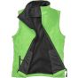 Result Mens printable softshell bodywarmer vivid_green/black
