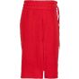 Build Your Brand Basic Ladies Basic Sweatshorts city_red