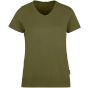 HRM Women's Luxury V-Neck Tees Olive