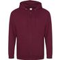 AWDis Just Hoods Zoodie burgundy