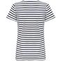 Asquith & Fox T-shirt marinière « coastal » femme à manches courtes white/navy