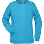 James&Nicholson Ladies´ Sweat turquoise