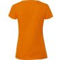 fruit of the loom Ladies Iconic 195 ringspun premium T orange