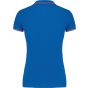 Kariban Polo manches courtes femme light_royal_blue/red/white