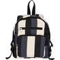 Kimood Sac à dos recyclé- Motif rayé striped_marine