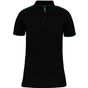 WK Designed To Work Polo Day To Day contrasté manches courtes femme black/kelly_green