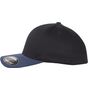 flexfit Flexfit Wooly Combed 2-Tone Cap black/navy