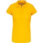 ProAct Polo sport manches courtes femme true_yellow