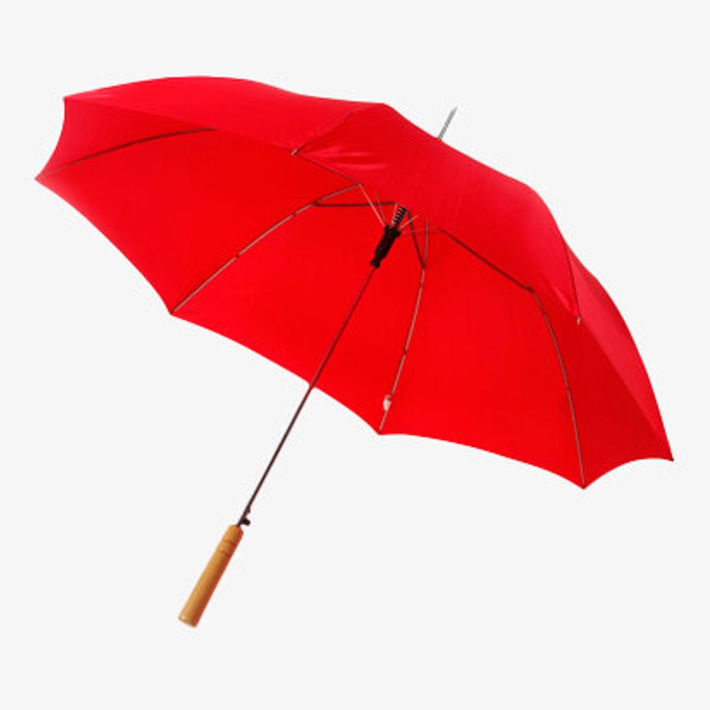 Automatic Umbrella With Wooden Handle L-merch