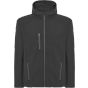 JHK Full zip softshell jacket hooded black