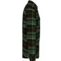 Kariban Surchemise à carreaux doublée sherpa forest_green/black_checked