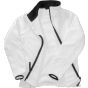 Result Mens printable softshell with recycled fleece inner white/black