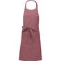 Kariban Tablier polycoton avec poche marsala