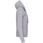 kariban sweat-shirt zippé capuche femme oxford_grey