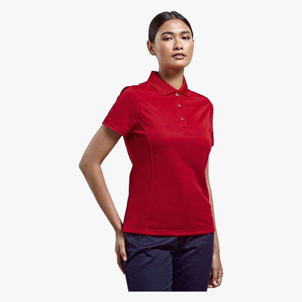 Polo piqué Coolchecker® pour femme Premier