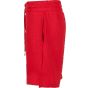 Build Your Brand Basic Ladies Basic Sweatshorts city_red