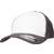 flexfit Flexfit Mesh Colored Front Cap dark_grey/white/dark_grey