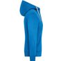 James&Nicholson Ladies' Lifestyle Zip-Hoody cobalt/grey_heather