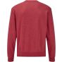 fruit of the loom Classic set-in sweat heather red