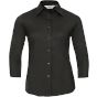 Russell Chemise stretch ajustée manches ¾ femme black