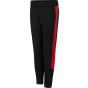 Finden+Hales Kids' knitted tracksuit pants black/red