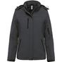 Kariban Parka softshell doublée capuche femme  titanium
