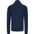 kariban Pull 1/4 zip homme navy