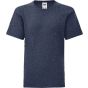 fruit of the loom Kids Iconic 150 T heather navy