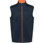 WK Designed To Work Gilet Day To Day homme navy/fluorescent_orange