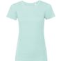 Russell-pure-organic Ladies' Pure Organic T aqua