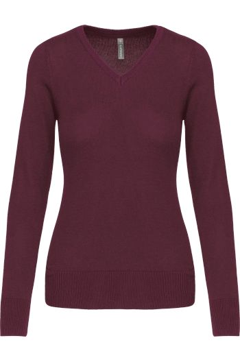Image produit Pull col V femme