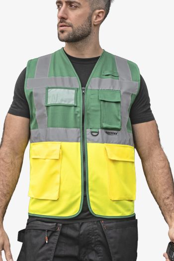 Gilet de sécurité "Berlin"- multifonctionnel avec poches