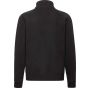 fruit of the loom Pemium sweat jacket black