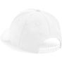 Beechfield Casquette à 5 panneaux pour enfant en coton biologique white