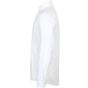 Henbury Men's modern l/s oxford - slim fit white