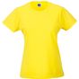 Russell Ladies' Slim T yellow