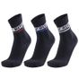 Replay Underwear & Socks Tennis Socks (3 Pair Card wrap) black/black/black
