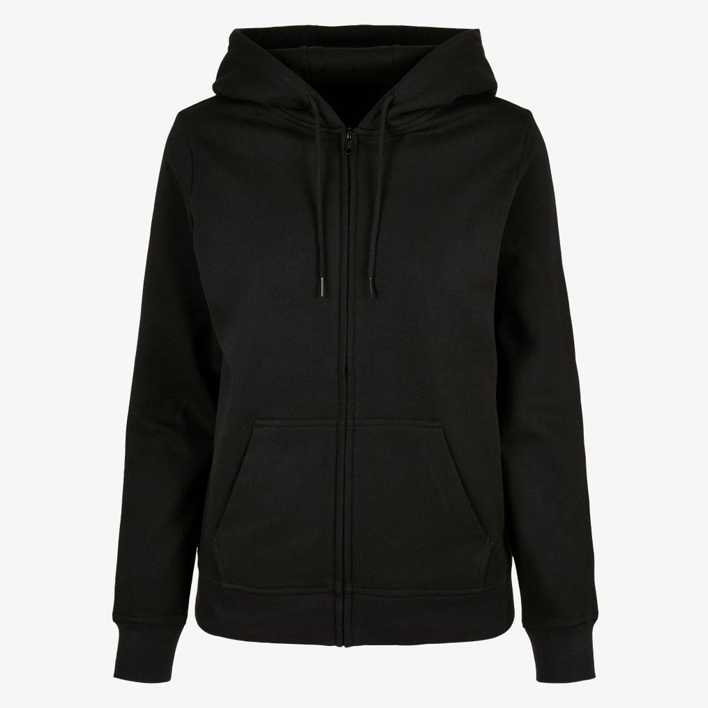 Ladies Basic Zip Hoody Build Your Brand Basic