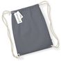 Westford Mill Sac de gym biologique Earthaware® graphite_grey