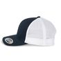 k-up Casquette Trucker modèle rétro - 6 panneaux navy/white